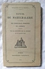 Manuel de Maréchalerie