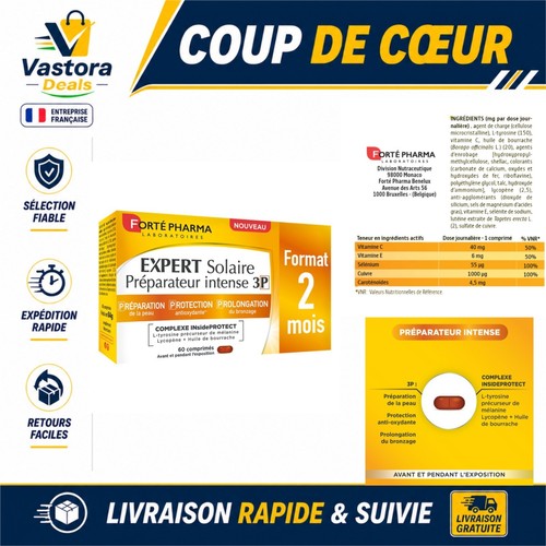 Forté pharma expert solaire - forté,