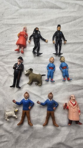 Lot figurines tintin - lot, esso