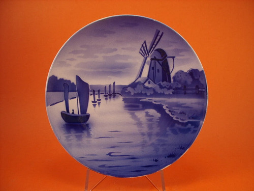 Villeroy boch assiette bleue - &,