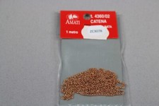 ZC3078 Amati 4360/02 Miniature Boat Fitting Brass Chain F Brass Chain