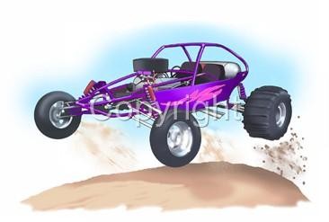 Sand rail dune buggy - rail,