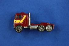 Universal Product Cab Over Semi Truck Maroon Vintage Diecast (3862) Hong Kong