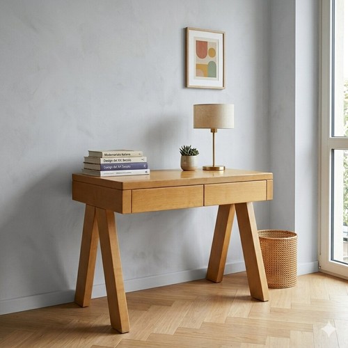 Bureau vintage mélèze avec - mélèze, 2