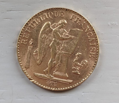 Piece francs genie - francs,