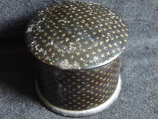 Pretty Cardboard Powder Box Black & Starry Napoleon III Perfume