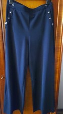 JACQUELINE RIU PANTALON BLEU