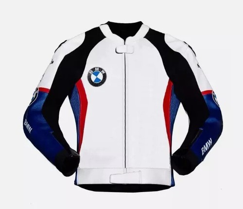 Veste cuir moto bmw - cuir,