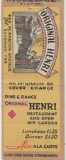 Original Henri-Lynbrook-New York-NY- Bobtail-No Striker