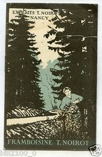 old advertising of Ets T.Noirot in Nancy. raspberry