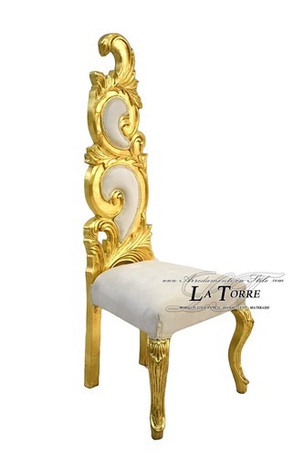 Fauteuil trône baroque - fauteuil,