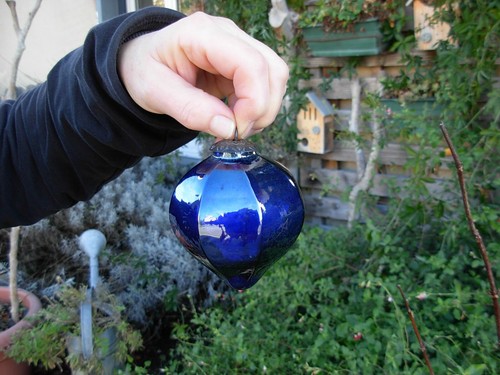 Grosse boule noël - de, ancienne