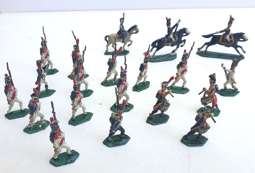 Lot anciens soldats - de,