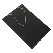  Tableau noir en bois : tableau noir double face avec design suspendu, tableau