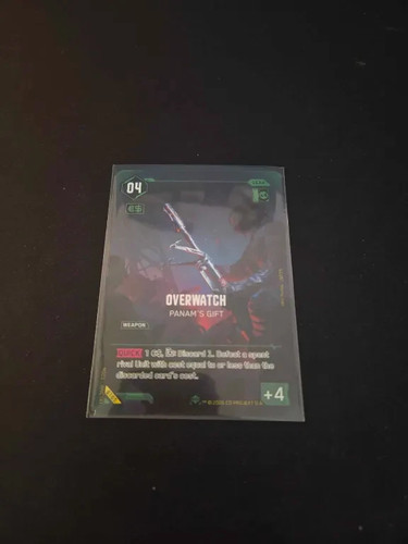 Cyberpunk tcg overwatch - tcg,