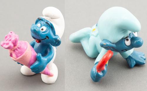 Schtroumpf cornet confiserie