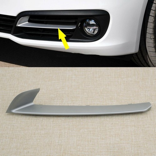 Left front bumper grille strip - left,