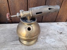 antique attic folk art soldering iron lamp
