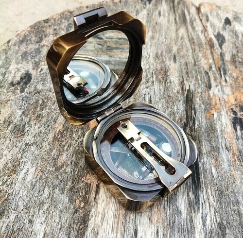 Ancienne boussole brunton - ancienne,