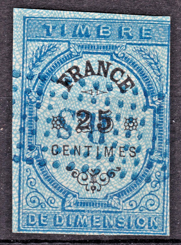 Timbre france fiscal 1872 - timbre,