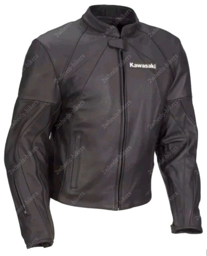 Kawasaki veste cuir moto - kawasaki,