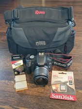 Canon Eos Rebel T1i DSLR Camera w/ Canon Zoom Lens EF-S 18-55mm, SD Card, & Bag