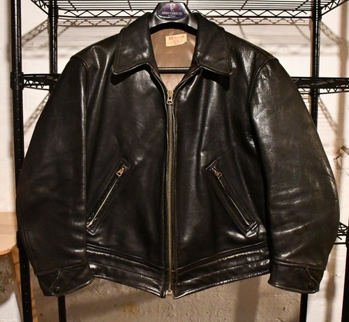 Vtg 40s 50s monarch - 40s, horsehide