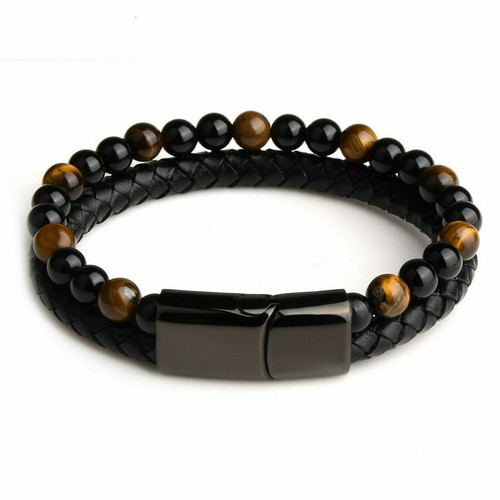 Bracelet homme double rang - bracelet,