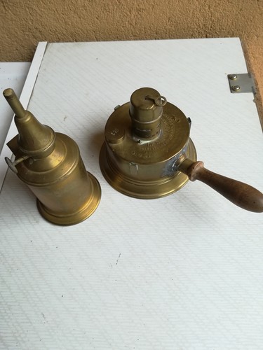 Lot ancien rechaud - lot, laiton
