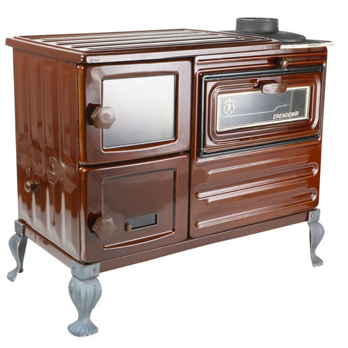 Cuisinière bois émaillé - cuisinière,