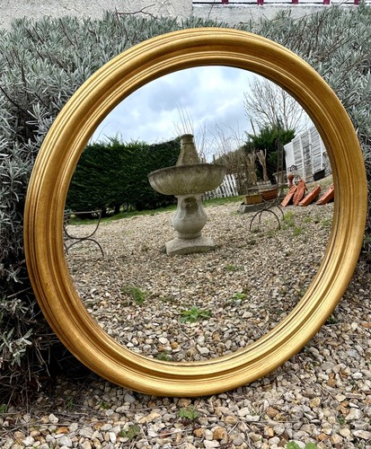 Miroir bois oeil - miroir, de