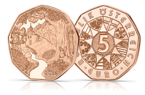 Euros commémorative - 5€,