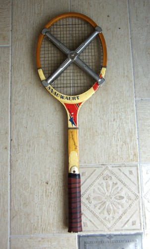 Ancienne raquette bois fibre - ancienne,