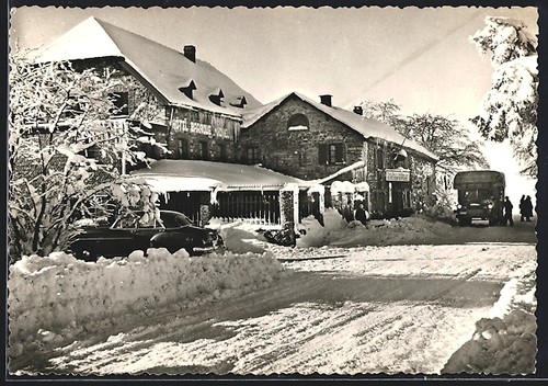 Cpa hautes fagnes baraque - hautes-fagnes,, la