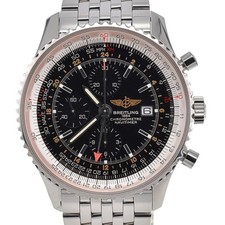 discount BREITLING Navitimer World A24322 Chronograph Date GMT  Men's D#139178
