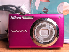 Nikon COOLPIX S3000 pink 12.0MP 4x Optical Zoom Works in English Digital Camera