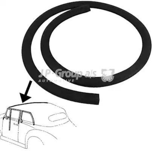 Folding roof gasket for - roof, vw