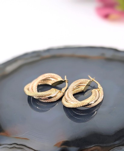 Boucles oreilles créoles en - boucles,