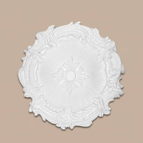Rosace ronde imitation - pu,
