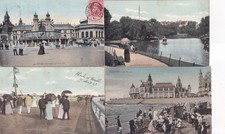 Lot de 4 cartes postales