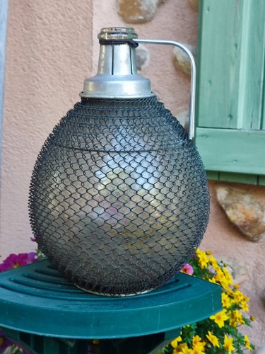 Ancienne dame jeanne verre - jeanne,