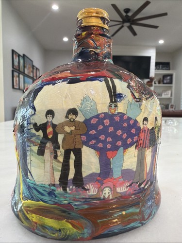 Eddie king bottle art - king,