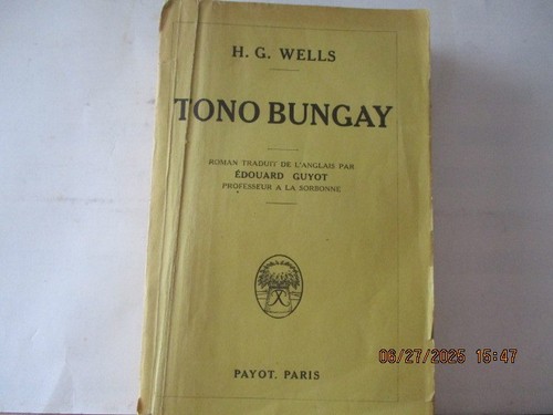 Tono bungay wells - bungay, h.g.