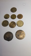 Lot 9 monnaies anciennes -