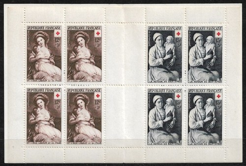 France carnet croix - france, 1953
