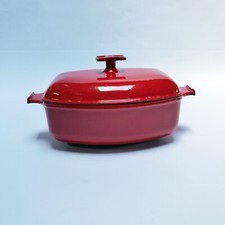 Fontanges design 1970 cast iron casserole cookerole