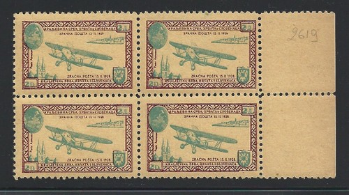 1928 yougoslavie timbres - 1928,
