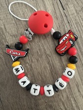 Attache Tétine Cars Mcqueen
