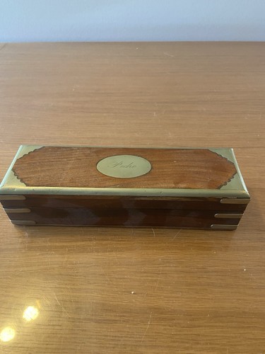 Plumier coffret bois - plumier, en