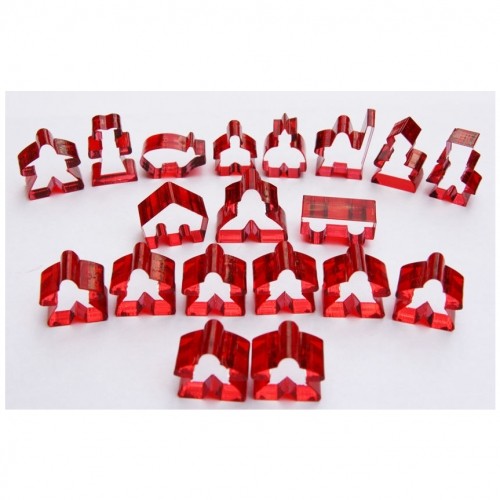 Carcassonne meeple lot - meeple, 19